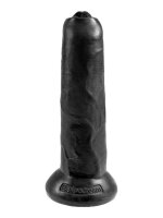 King Cock Uncut Cock 22.85 cm. (9.00 inch) - Black