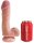 King Cock With Balls + Dual Density 19.05 cm.(7.50 inch)