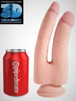 King Cock Plus Triple Density Double Penetrator (9,5)...