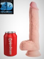 King Cock Plus Triple Density Cock with Balls (10)...