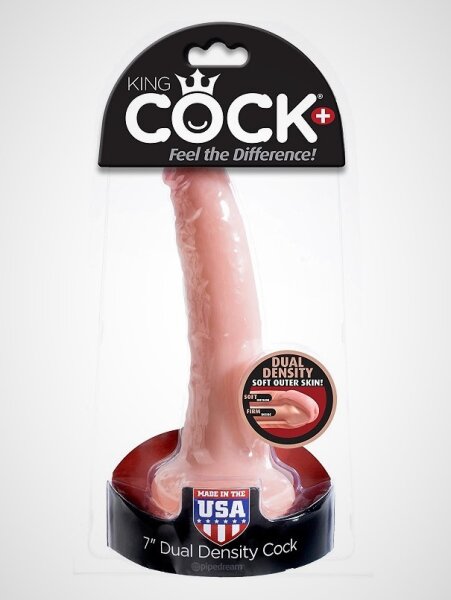 King Kock DUAL DENSITY COCK 7" FLESH