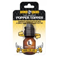 BONE YARD Skwert Popper Topper - large thread - Black