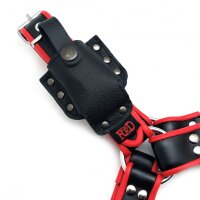 THE RED Aromabehälter aus Leder für Harness