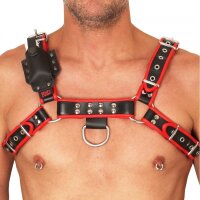 THE RED Aromabehälter aus Leder für Harness