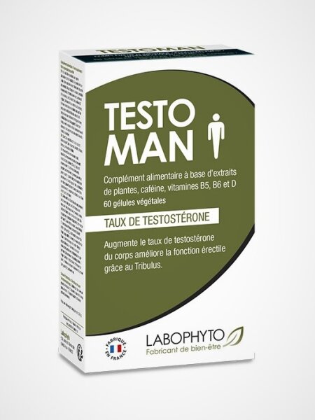 LABOPHYTO Stimulant TestoMan 60 gélules