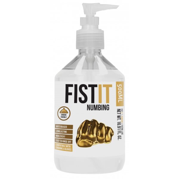 FISTIT Numbing Entspannendes Gleitmittel - 500 ml Pumpflasche