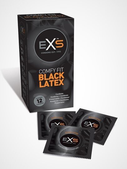 EXS Black Fantasy Condoms 12er Pack