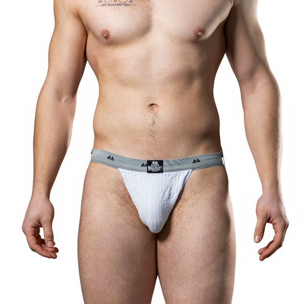 MM Original Jock Collection - 1 - White / Grey Größe M