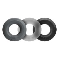 Hünkyjunk Cockring 3-Pack - Black Tar + Ice + Stone