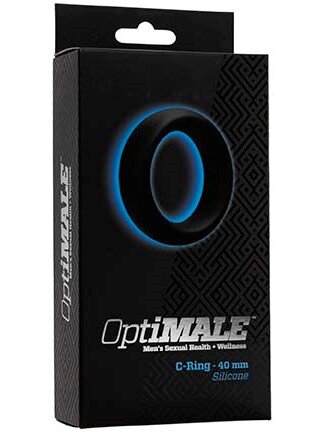 OptiMALE C-Ring - 40 mm. - Black