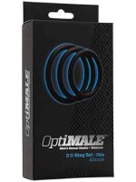 OptiMALE 3 C-Ring Set - Thin - Black