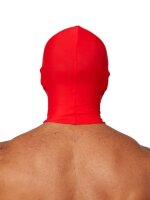 Mister B Lycra Masker Open Mond - Rood