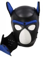 PUPPY NEOPRENMASKE - Schwarz / Blau