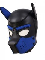 PUPPY NEOPRENMASKE - Schwarz / Blau