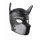 PUPPY NEOPRENMASKE - Schwarz / Grau