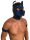 Neopren SET PUPPY Hoods - HALSBAND + BIZEPS - SCHWARZ/BLAU