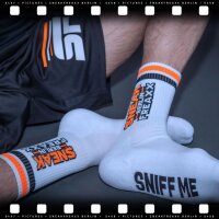 SNEAKFREAXX Sneak Berlin Proll Socken Schwarz-Orange