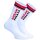 SNEAKFREAXX Socken Neon Horny Rot