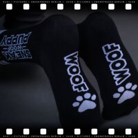 SNEAKFREAXX SNEAK PUPPY Socken Schwarz-Weiß