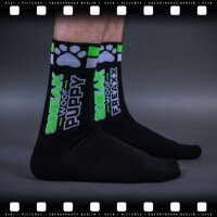 SNEAKFREAXX SNEAK PUPPY Socken Schwarz-Grün