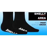 SNEAKFREAXX SMELLY AREA Socken Schwarz