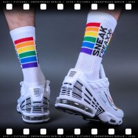 SNEAKFREAXX Weiße Socken SneakFreaxx Pride