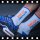 SNEAKFREAXX SNIFF IT 2 Socken Weiß-Orange-Blau One Size