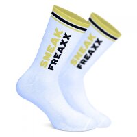 SNEAKFREAXX STINKY SOXX Socken Weiß-Gelb