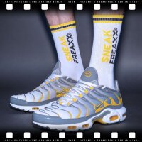 SNEAKFREAXX STINKY SOXX Socken Weiß-Gelb