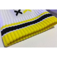 SNEAKFREAXX STINKY SOXX Socken Weiß-Gelb