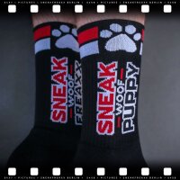 SNEAKFREAXX Hohe Socken Sneak Freaxx Schwarz-Rot