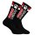 SNEAKFREAXX Hohe Socken Sneak Freaxx Schwarz-Rot