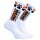 SNEAKFREAXX Sneak Socken NEON Woof Puppy Orange