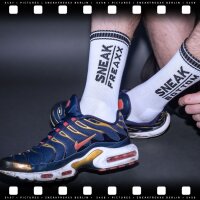 SNEAKFREAXX Socken Sneak Bottom Weiß-Schwarz