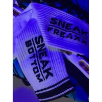 SNEAKFREAXX Socken Sneak Bottom Weiß-Schwarz