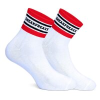 SNEAKFREAXX Niedrige Socken SNEAKS HORNY SHORT Weiß