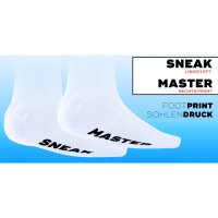 SNEAKFREAXX MASTER Socken Weiß-Schwarz