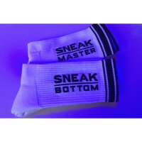 SNEAKFREAXX MASTER Socken Weiß-Schwarz