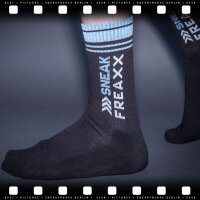 SNEAKFREAXX BIG STRIPE Socken Schwarz-Blau