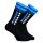 SNEAKFREAXX BIG STRIPE Socken Schwarz-Blau