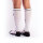 BRUTUS GAS MASK Party Socks w. Pockets White / Black