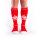 BRUTUS FUCK Party Socks w. Pockets Red / White