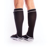 BRUTUS FUCK Party Socks w. Pockets Black / White