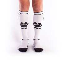 BRUTUS PUPPY Party Socks w. Pockets White / Black