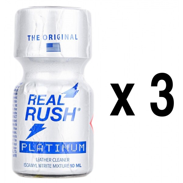 3 x BGP Real Rush Platinum zu 10 ml (*)