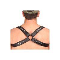 THE RED LEDER HARNESS "BUTTERFLY" SCHWARZ/SCHWARZ