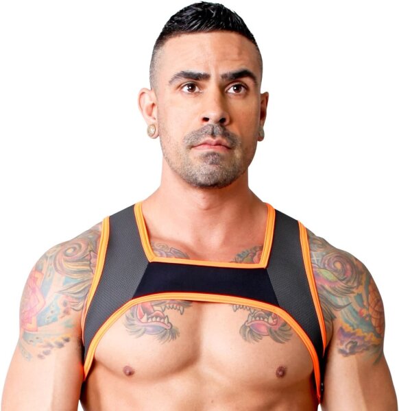 CELLBLOCK 13 Stryker Harness - Black/Orange