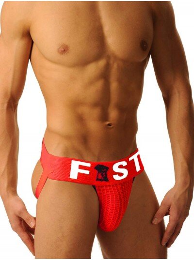 Fist Logo Jock • Red