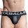 OXJOK AIRMESH Upthrust Slider Jock Tar Black- Größe L