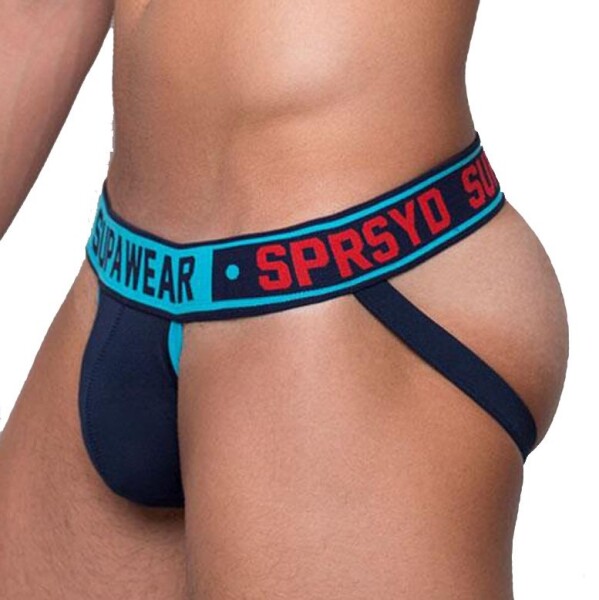 Supawear Cyborg Jockstrap Underwear Cyber Cyan Größe S